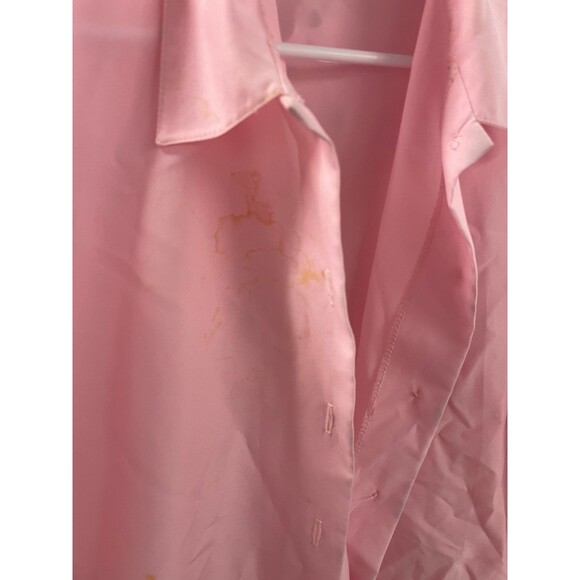Vintage Pink Long-Sleeve Shirt – Cute and Cozy with Retro Charm, Vintage shirt - Picture 3 of 4